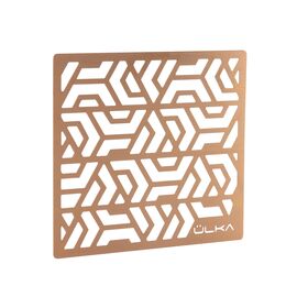 Ülka. Ventilation grille for nail dust collector Premium, Rose gold. Решітка для манікюрної настільної витяжки, рожеве золото #1