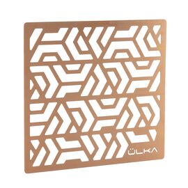 Ülka. Ventilation grille for nail dust collector Premium, Rose gold. Решітка для манікюрної вбудованої витяжки, рожеве золото #1