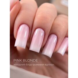HEYLOVE. Frame builder Gel with Pump, PINK BLONDE, 30 ml. Універсальний гель для нарощування з помпою #2