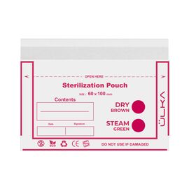 Ülka. Sterilization Pouch, 60*100, 100 pcs. Крафт-пакети для стерилізації з індикатором, 60*100, 100 шт. #1