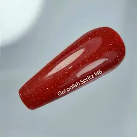NOTN. Гель-лак Spritz, #146, світловідбиваючий яскраво червоний, 10 ml #2
