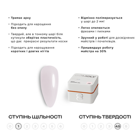 GÉMELY (ex GA&MA). Fast builder gel #033, 30 ml, твердий рідкий гель [CLONE] [CLONE] [CLONE] #2