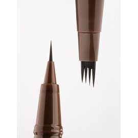 ZOLA x Makarevich. Eyebrow Liner, Mono Brush, Brown. Лайнер для брів з моно-пензлем, коричневий #2