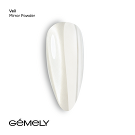 GÉMELY (ex GA&MA). Mirror Powder Veil, 0.3 g, Втирка прозора дзеркальна #1
