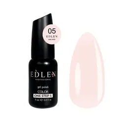 EDLEN. One step gel polish #05, 9 ml. Однофазный гель-лак для педикюра #1