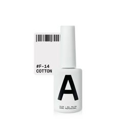 ADORE. French Gel Polish, #F-14, Cotton, 12 ml. Гель-лак, молочно-білий #1