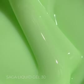 SAGA. Liquid Gel, 15 ml, #30. Рідкий гель для укріплення та нарощування — SAGA, NAILSMADE