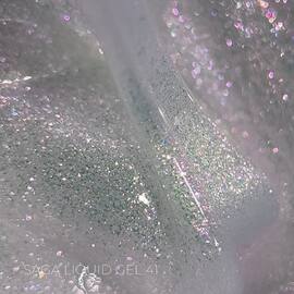 SAGA. Liquid Gel, 15 ml, #41. Рідкий гель для укріплення та нарощування з шимером — SAGA, NAILSMADE