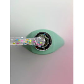 You Are Cute. Sweet Decor Top Coat, 5 ml, топ з кольоровим конфетті — You Are Cute, NAILSMADE
