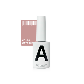 ADORE. Gel Polish, #S-04, Watermelon, 12 ml. Гель-лак, світло-рожевий, з шимером — Adore Professional, NAILSMADE