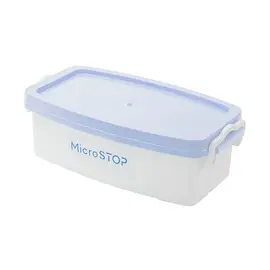 MicroSTOP Контейнер для дезінфекції на 3 л, блакитна кришка — MicroSTOP, NAILSMADE