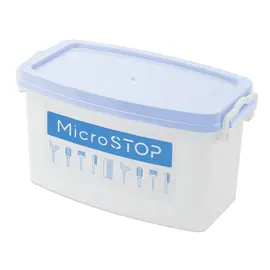 MicroSTOP Контейнер для дезинфекции на 5 л, голубая крышка — MicroSTOP, NAILSMADE