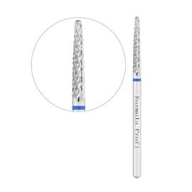 Formula Profi. Fréza z tvrdokovu "PŘÍMÁ" modrá, Ø 2 mm / pracovní část 14 mm — Formula Profi, NAILSMADE
