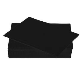 Disposable nail mats. Podkładki do manicure, dwuwarstwowe, 50 szt., Czarny — Wszystkie Marki, NAILSMADE