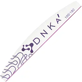 DNKa'. Half-moon nail file, 100/180 grit — DNKa, NAILSMADE