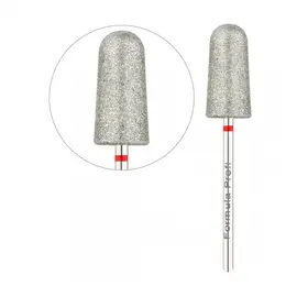 Formula Profi. Diamantová fréza PODO 03, "ZAOBLENÝ KUŽEL" červená, Ø 9 mm — Formula Profi, NAILSMADE