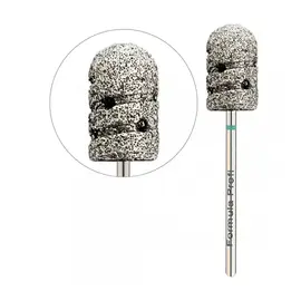 Formula Profi. Diamantová fréza PODO 05, "KOVPAČOK" zelená, Ø 9 mm — Formula Profi, NAILSMADE