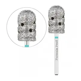 Formula Profi. Fréza diamantová PODO 07, "KRYT" zelená, Ø 13 mm — Formula Profi, NAILSMADE