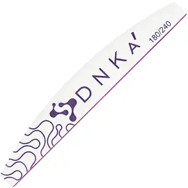 DNKa'. Nail file "half-moon" for nails, 180/240 grit — DNKa, NAILSMADE