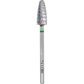 Nisima. Фреза твердосплавная "КУКУРУЗА", зеленая, Ø 6.1 мм, Hr711cK — Nisima, NAILSMADE