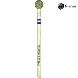 Nisima. Алмазная фреза "ШАР" синяя, Ø 5 mm, P801m050 — Nisima, NAILSMADE