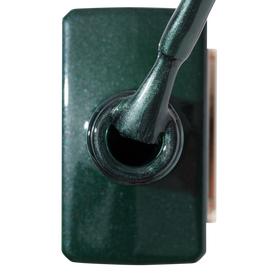 УЦІНКА / HEYLOVE. Cat's Eye Gel Polish, Bengal, 15 ml, гель-лак "Котяче око", насичений темно-зелений — Уцінка, NAILSMADE