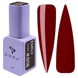 DNKa’ Gel Polish Emily #0116, 7 ml, kirschrot — DNKa’ Professional, NAILSMADE