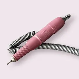 STRONG. Nail drill Saeshin Strong B350/H350, original. Frezer 40 tysięcy obrotów, rewers, oryginał z certyfikacją, różowa rączka — Frezery, NAILSMADE
