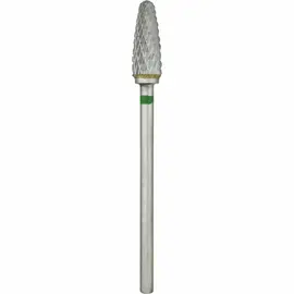 Nisima. Фреза твердосплавная "КУКУРУЗА", зеленая, Ø 5.2 мм, H_707cK — Nisima, NAILSMADE