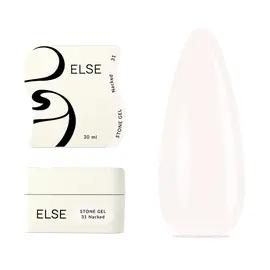 ELSE. Stone gel, #31, Nacked, 30 ml. Hard gel for extension — ELSE, NAILSMADE