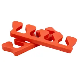 Finger separators, red, 2 pcs (1 pair) — Toe separators, NAILSMADE