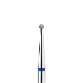 KWARK. Фреза алмазно-платинова "КУЛЯ" синя, Ø 1.4 mm — KWARK, NAILSMADE