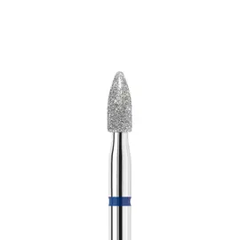 KWARK. Фреза алмазно-платинова "ПАТРОН" синя, Ø 2.5 mm — KWARK, NAILSMADE