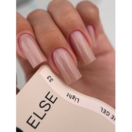 ELSE. Stone gel, #33, Light, 30 ml. Hard gel for extension — ELSE, NAILSMADE