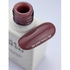 NOTD. Gel Polish Parfum #061, 10 ml, dark powder shimmer gel polish — NAILS OF THE DAY (NOTD), NAILSMADE
