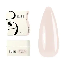 ELSE. Stone gel, #35, Tan, 30 ml. Hard gel for extension — ELSE, NAILSMADE
