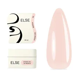 ELSE. Stone gel, #34, Medium, 30 ml. Hard gel for extension — ELSE, NAILSMADE