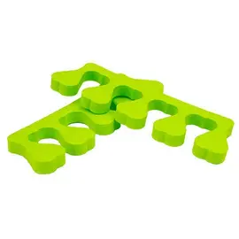 Toe separators, green, 2 pcs (1 pair) — Toe separators, NAILSMADE
