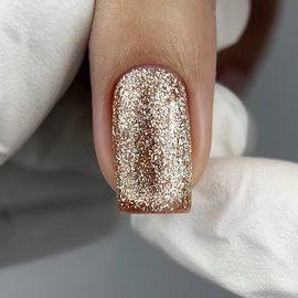 DA'23. Art Gel "Unlimited", Gold, 5 ml. Гель для дизайна, магнитные блестки — DA'23 Brand, NAILSMADE