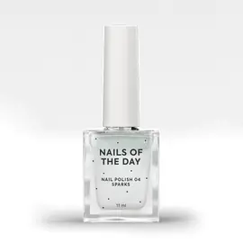 NOTD. Sparkle Nail Polish, 11 ml. Лак для ногтей с блестками — NAILS OF THE DAY (NOTD), NAILSMADE