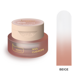 HEYLOVE. Nail cushion «Beige», 2 g, гелева фарба для омбре, стемпінгу та малювання, бежевий — HEYLOVE, NAILSMADE