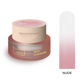 HEYLOVE. Nail cushion «Nude», 2 g, гелева фарба для омбре, стемпінгу та малювання, нюдовий — HEYLOVE, NAILSMADE