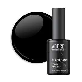 ADORE. Color Base, Black, 8 ml. Кольорова база — Adore Professional, NAILSMADE