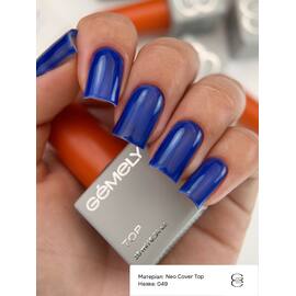 GÉMELY (ex GA&MA). Neo Cover Top #049, 10 ml, Камуфлюючий вітражний топ — GÉMELY (ex GA&MA), NAILSMADE