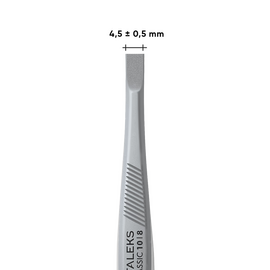 STALEKS Pinzeta na obočí EXPERT 10 TYPE 8 (rovná široká) tvar Krab — STALEKS, NAILSMADE