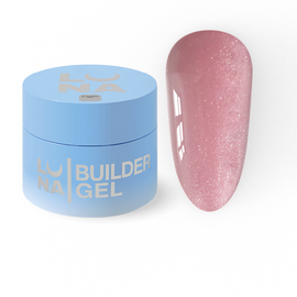 LUNAmoon. Mousse Gel #05, 30 ml, thick gel for extension, with shimmer — LUNAmoon, NAILSMADE