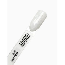 ADORE. Aqua Drops, #04, 5 ml. Liquid watercolor drops, milky — Adore Professional, NAILSMADE