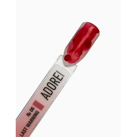 ADORE. Aqua Drops, #06, 5 ml. Liquid watercolor drops, red — Adore Professional, NAILSMADE