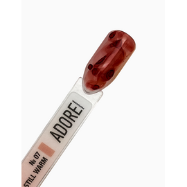 ADORE. Aqua Drops, #07, 5 ml. Liquid watercolor drops, brick — Adore Professional, NAILSMADE