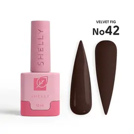 SHELLY. Gel Polish #42, Velvet Fig, 12 ml — Shelly, NAILSMADE